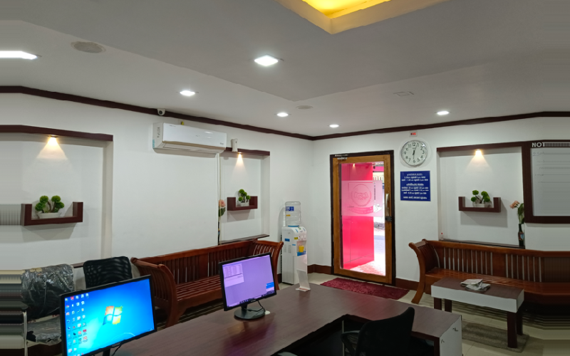 Head office counter of Mullassery SCB